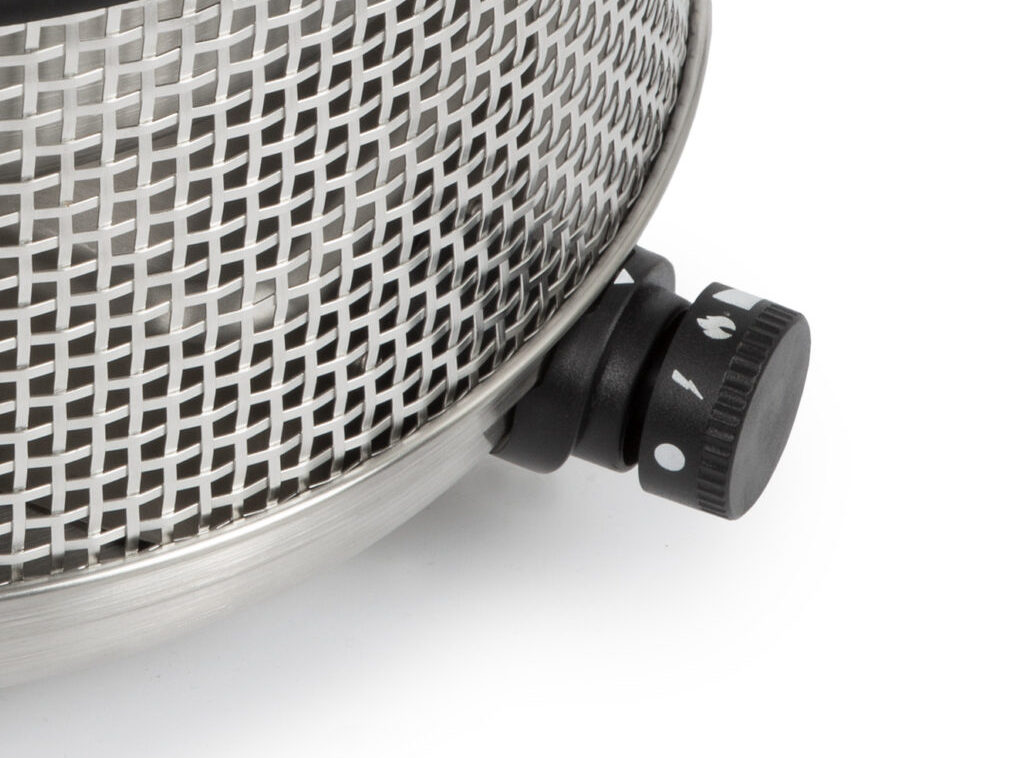 Detailfoto gasdraaiknop op de Cobb Premier Gas